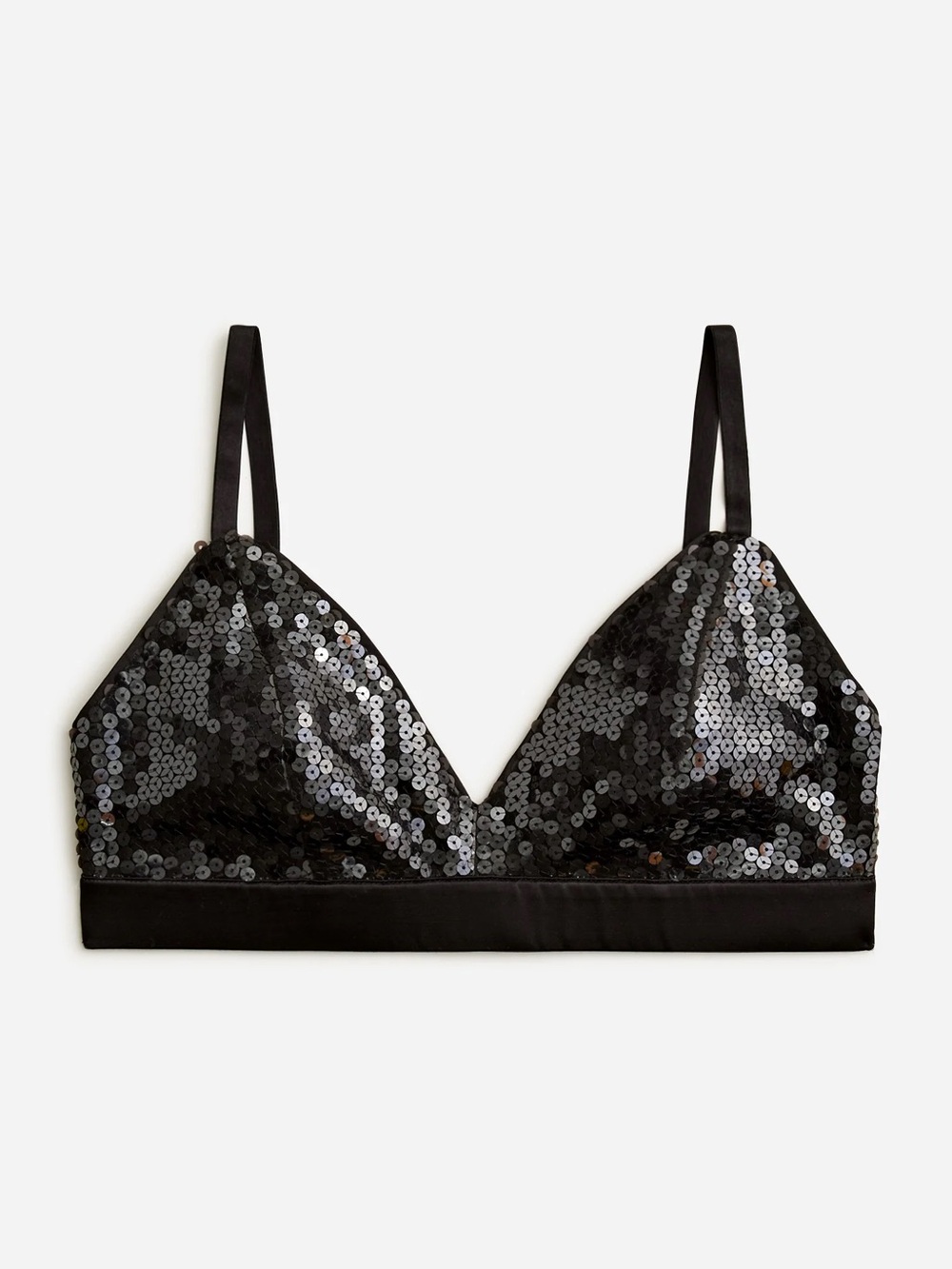 J.Crew Collection Sequin Bra Top - EUC